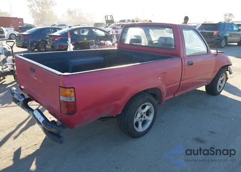 1993 Toyota Pickup 1/2 Ton Short Whlbase Stb from USA, damaged, VIN 4TARN81A1PZ140462